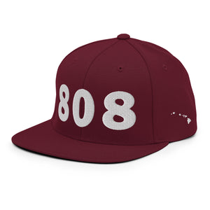 808 Area Code Snapback Hat