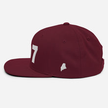 Load image into Gallery viewer, 207 Area Code Snapback Hat