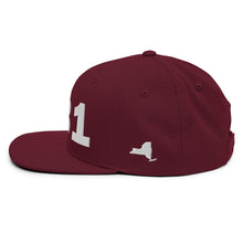 Load image into Gallery viewer, 631 Area Code Snapback Hat