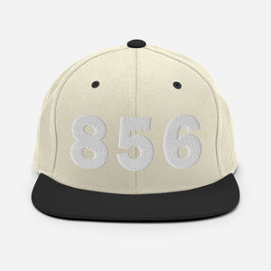 856 Area Code Snapback Hat