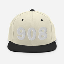 Load image into Gallery viewer, 908 Area Code Snapback Hat