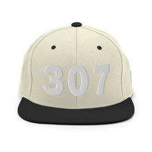 Load image into Gallery viewer, 307 Area Code Snapback Hat