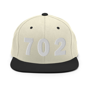 702 Area Code Snapback Hat