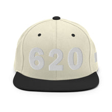 Load image into Gallery viewer, 620 Area Code Snapback Hat