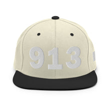 Load image into Gallery viewer, 913 Area Code Snapback Hat