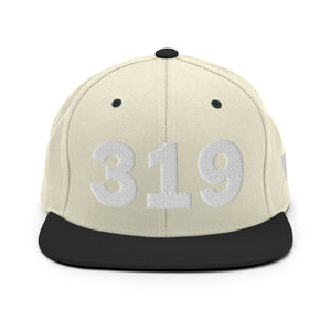 319 Area Code Snapback Hat