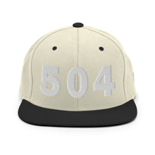 Load image into Gallery viewer, 504 Area Code Snapback Hat
