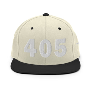 405 Area Code Snapback Hat