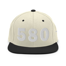 Load image into Gallery viewer, 580 Area Code Snapback Hat