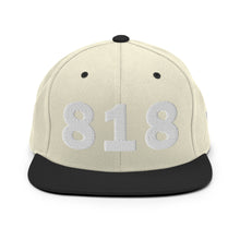 Load image into Gallery viewer, 818 Area Code Snapback Hat