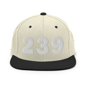 239 Area Code Snapback Hat