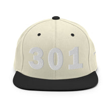 Load image into Gallery viewer, 301 Area Code Snapback Hat