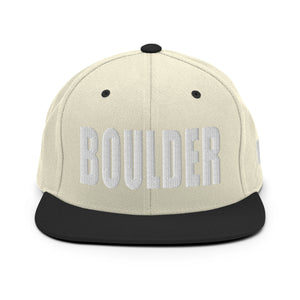 Boulder Colorado Snapback Hat