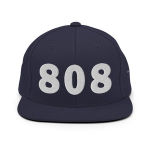 808 Area Code Snapback Hat