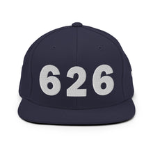 Load image into Gallery viewer, 626 Area Code Snapback Hat