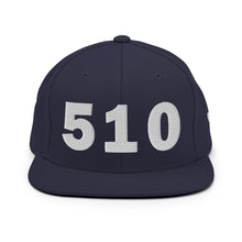 Load image into Gallery viewer, 510 Area Code Snapback Hat