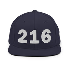 Load image into Gallery viewer, 216 Area Code Snapback Hat