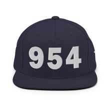 Load image into Gallery viewer, 954 Area Code Snapback Hat