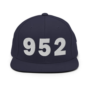 952 Area Code Snapback Hat