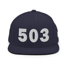 Load image into Gallery viewer, 503 Area Code Snapback Hat