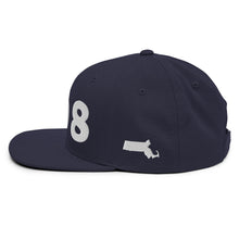 Load image into Gallery viewer, 508 Area Code Snapback Hat