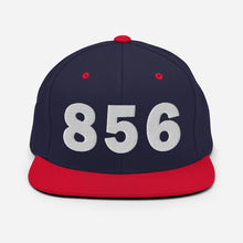 Load image into Gallery viewer, 856 Area Code Snapback Hat