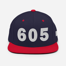 Load image into Gallery viewer, 605 Area Code Snapback Hat