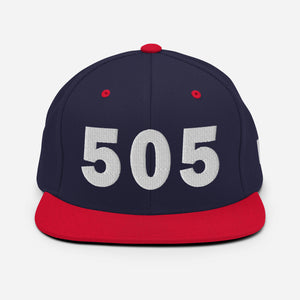 505 Area Code Snapback Hat