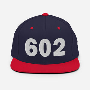 602 Area Code Snapback Hat