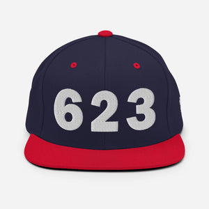 623 Area Code Snapback Hat