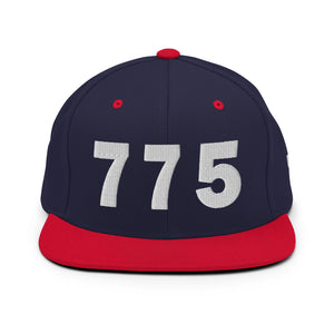 775 Area Code Snapback Hat