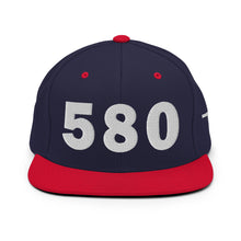 Load image into Gallery viewer, 580 Area Code Snapback Hat