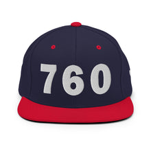 Load image into Gallery viewer, 760 Area Code Snapback Hat