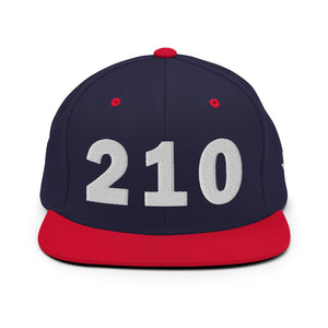 210 Area Code Snapback Hat