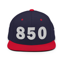 Load image into Gallery viewer, 850 Area Code Snapback Hat