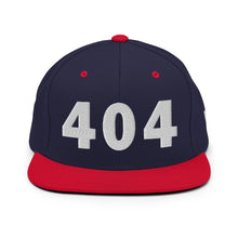 Load image into Gallery viewer, 404 Area Code Snapback Hat