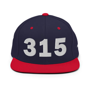 315 Area Code Snapback Hat