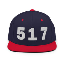 Load image into Gallery viewer, 517 Area Code Snapback Hat