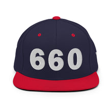 Load image into Gallery viewer, 660 Area Code Snapback Hat