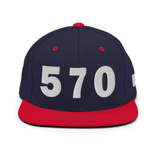 Load image into Gallery viewer, 570 Area Code Snapback Hat