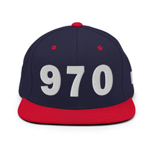 Load image into Gallery viewer, 970 Area Code Snapback Hat