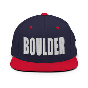 Boulder Colorado Snapback Hat