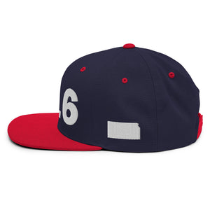 316 Area Code Snapback Hat