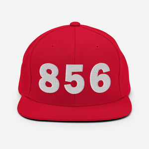 856 Area Code Snapback Hat