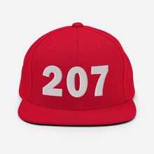 Load image into Gallery viewer, 207 Area Code Snapback Hat