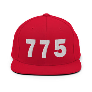 775 Area Code Snapback Hat