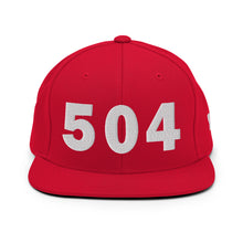 Load image into Gallery viewer, 504 Area Code Snapback Hat