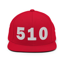 Load image into Gallery viewer, 510 Area Code Snapback Hat