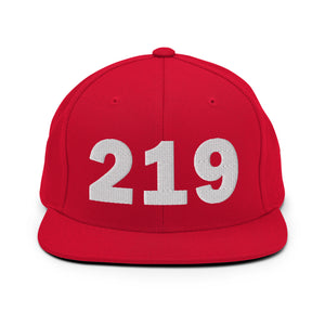 219 Area Code Snapback Hat