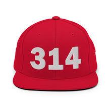 Load image into Gallery viewer, 314 Area Code Snapback Hat